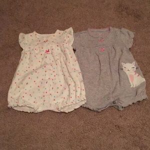 Baby girl rompers